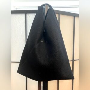 Maison  Margiela 6 Paris Black Origami Bag Nylon Medium /large and Snap
